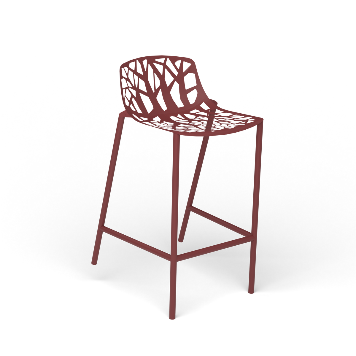 Forest Kruk, 48 × 52 × h 65/84 cm, Autumn Red