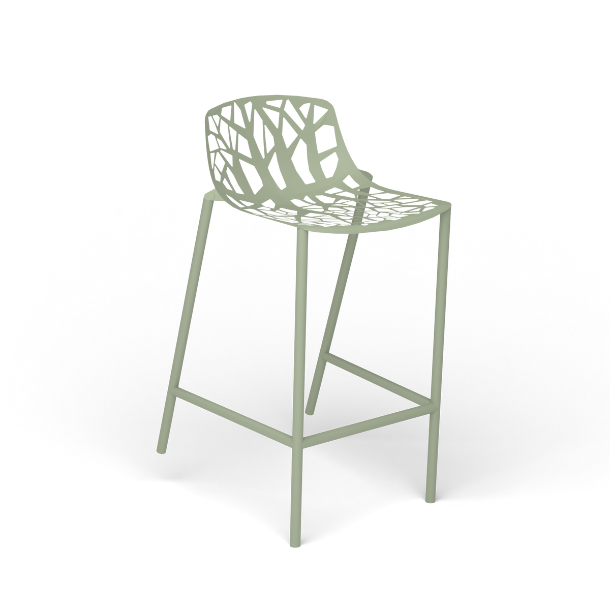 Forest Kruk, 48 × 52 × h 65/84 cm, Green Tea