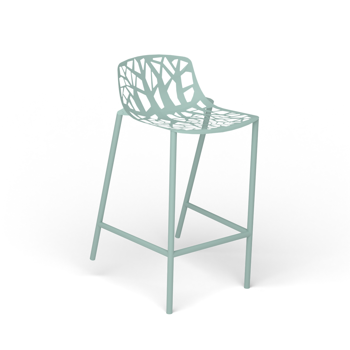 Forest Kruk, 48 × 52 × h 65/84 cm, Light Blue