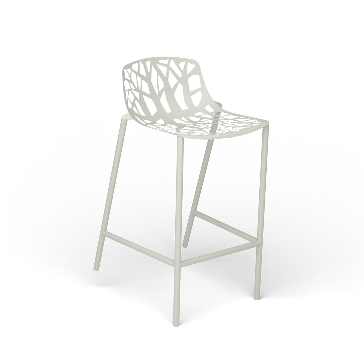 Forest Kruk, 48 × 52 × h 65/84 cm, Powder Grey
