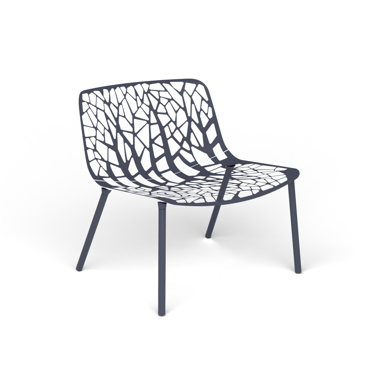Forest Loungefauteuil, Grey Blue
