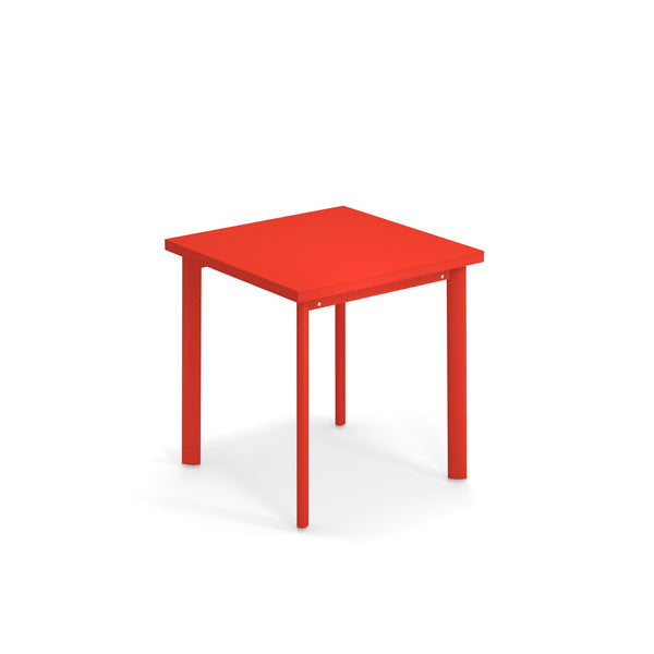 Emu Star Square Table Scarlet Red