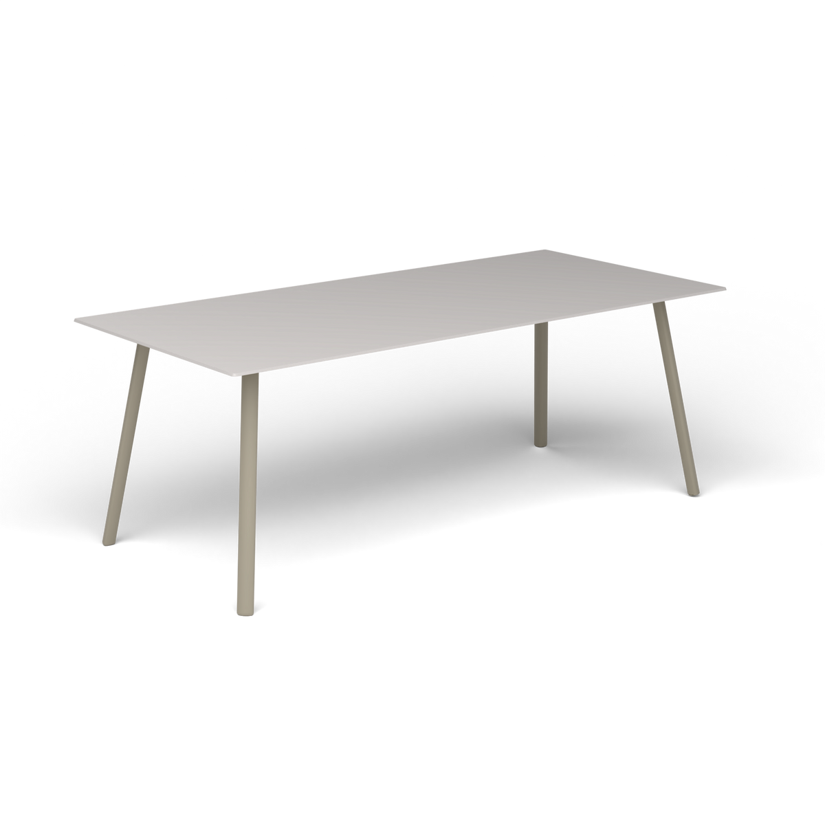 Mosaiko Rechthoekige Salontafel, 120 × 56 × h 45 cm, Pearly Gold, Aluminium speckled Grey
