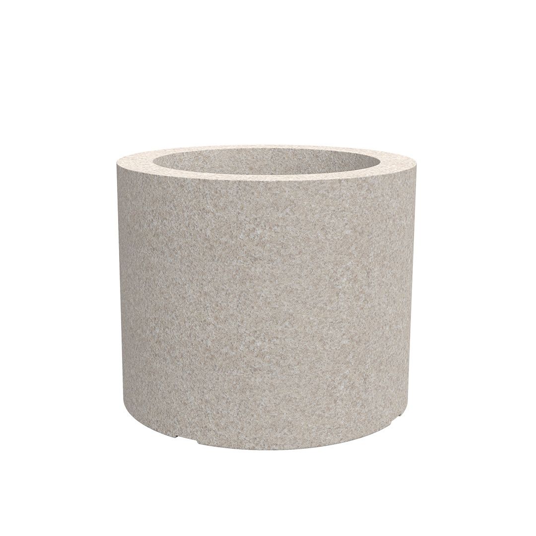 Cilindro Bloempot Ø120x100 cm Ecru Granite