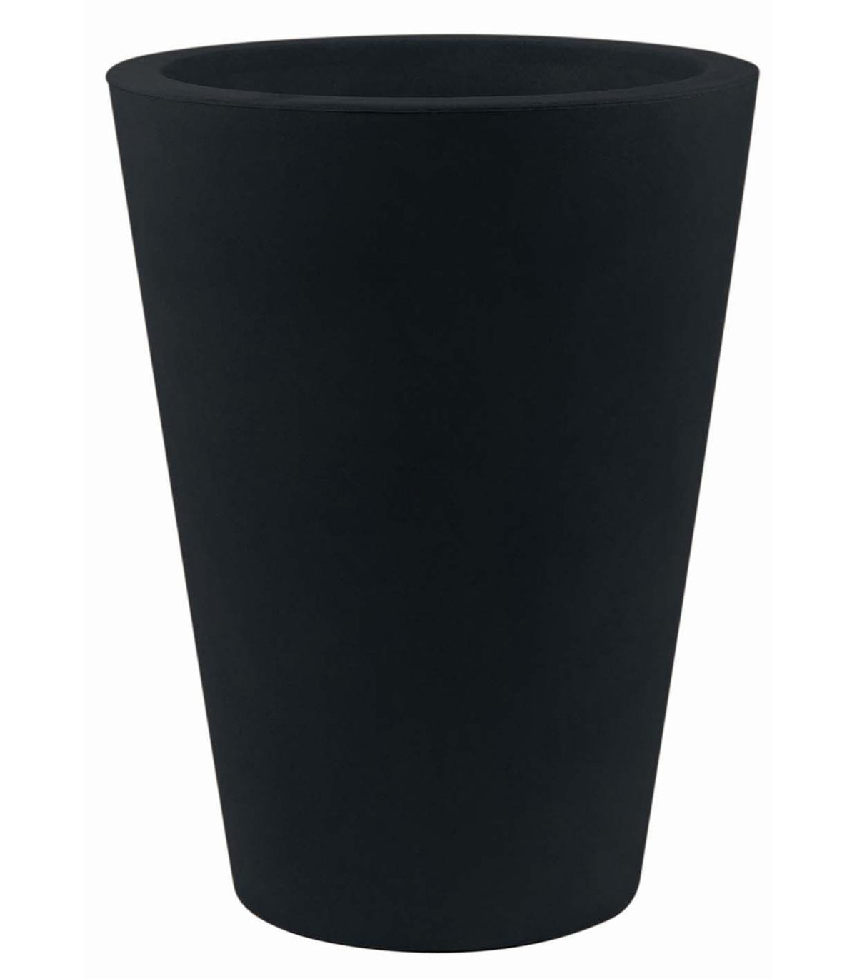 Cono Alto Nano Bloempot Ø14x28 cm Black
