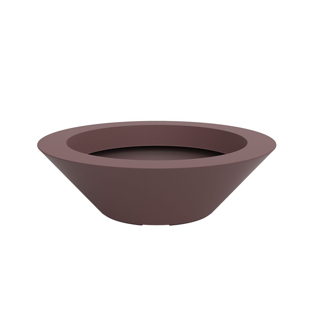 Centro Bloempot Ø119x36 cm Garnet