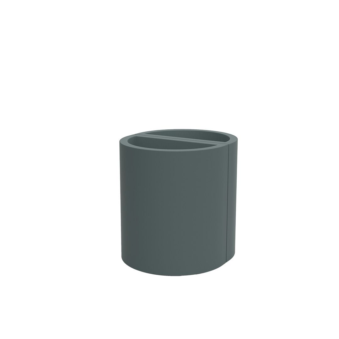 Vondom Half Cylinder Pot