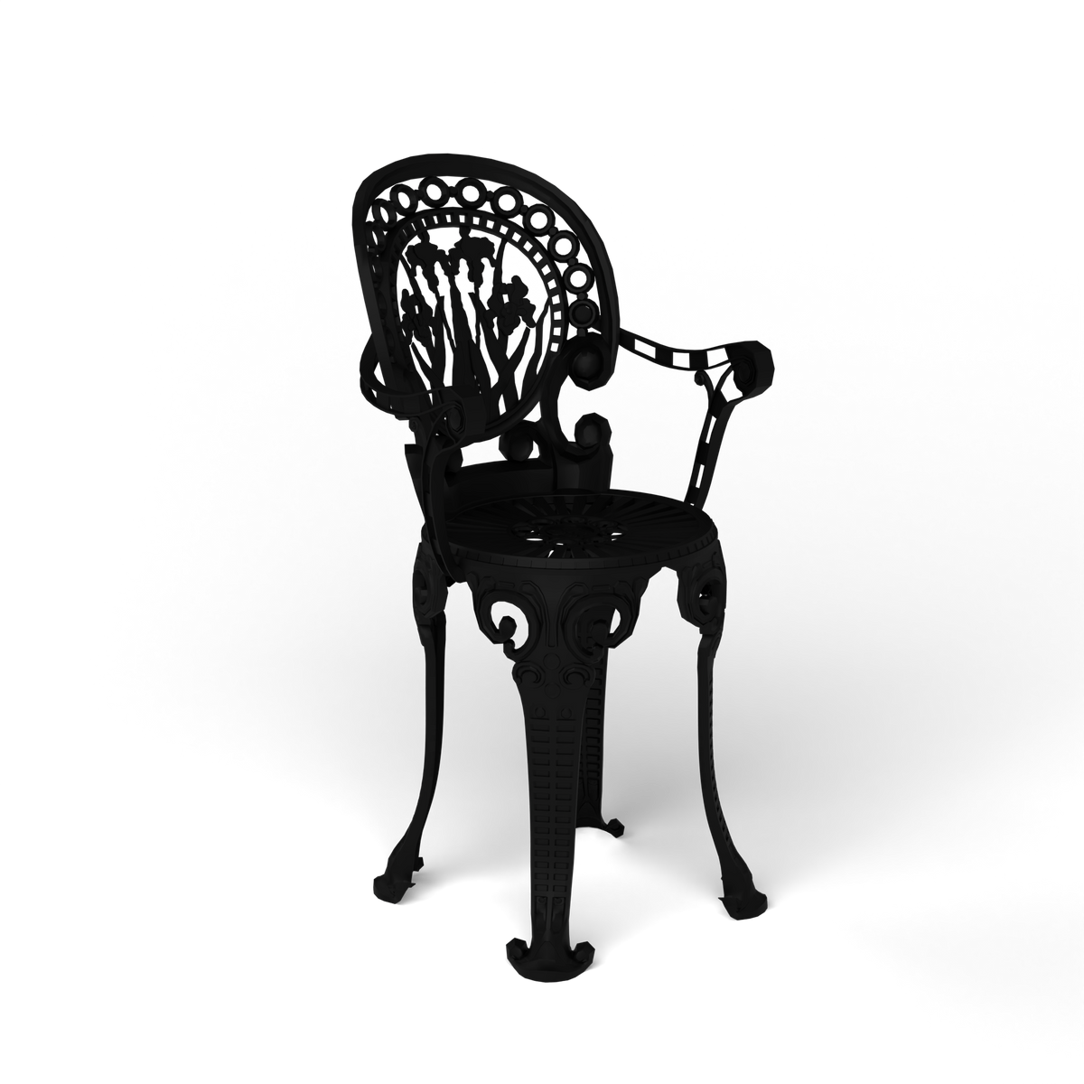 Narcisi Armstoel, Black