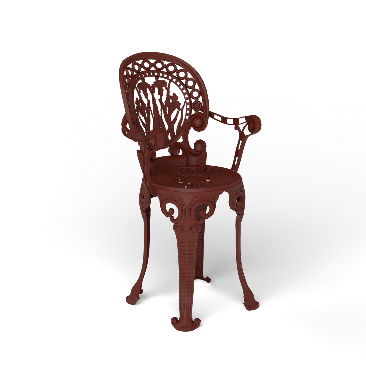 Narcisi Armstoel, Chestnut Brown