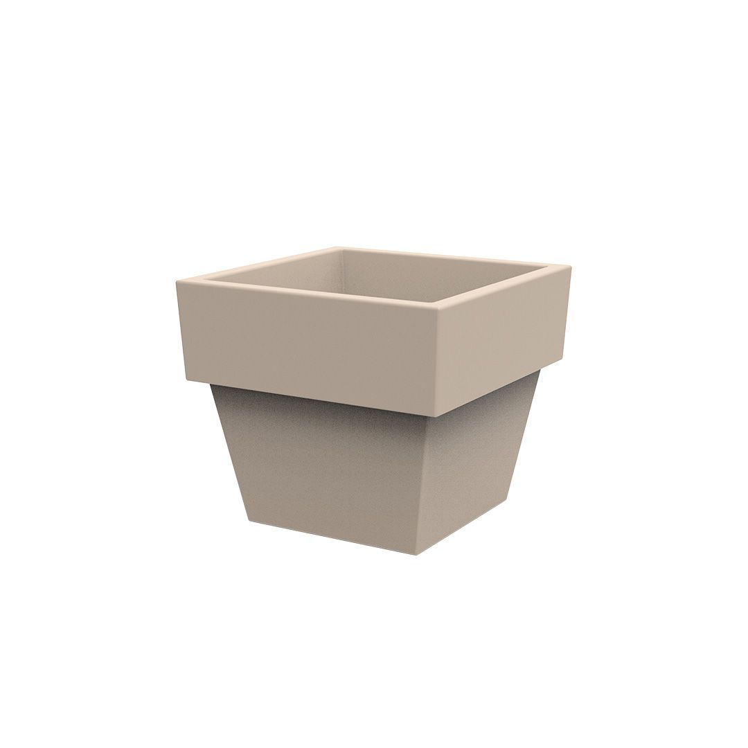 Square Vaso Pot Cream