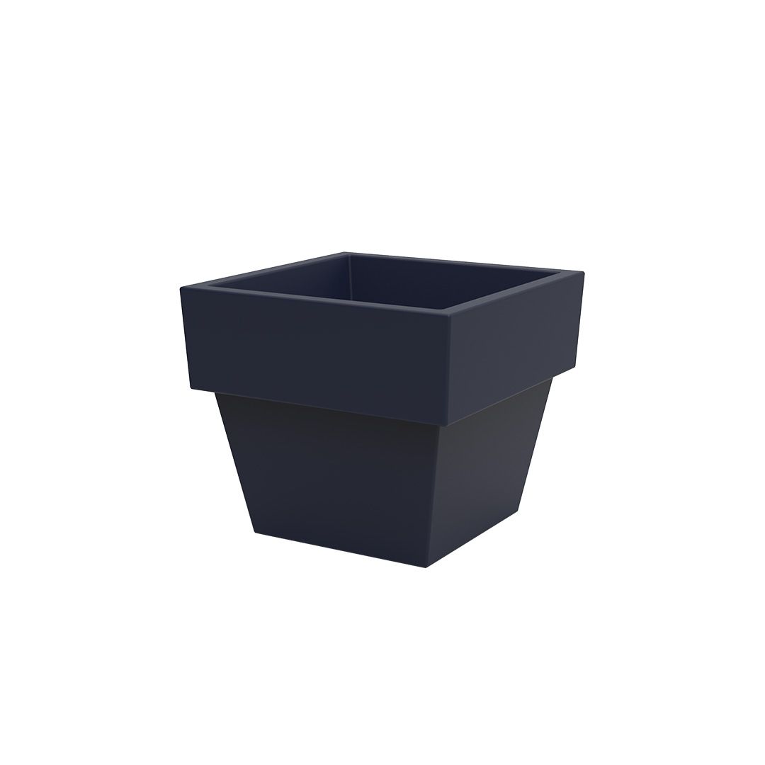 Square Vaso Pot Blue