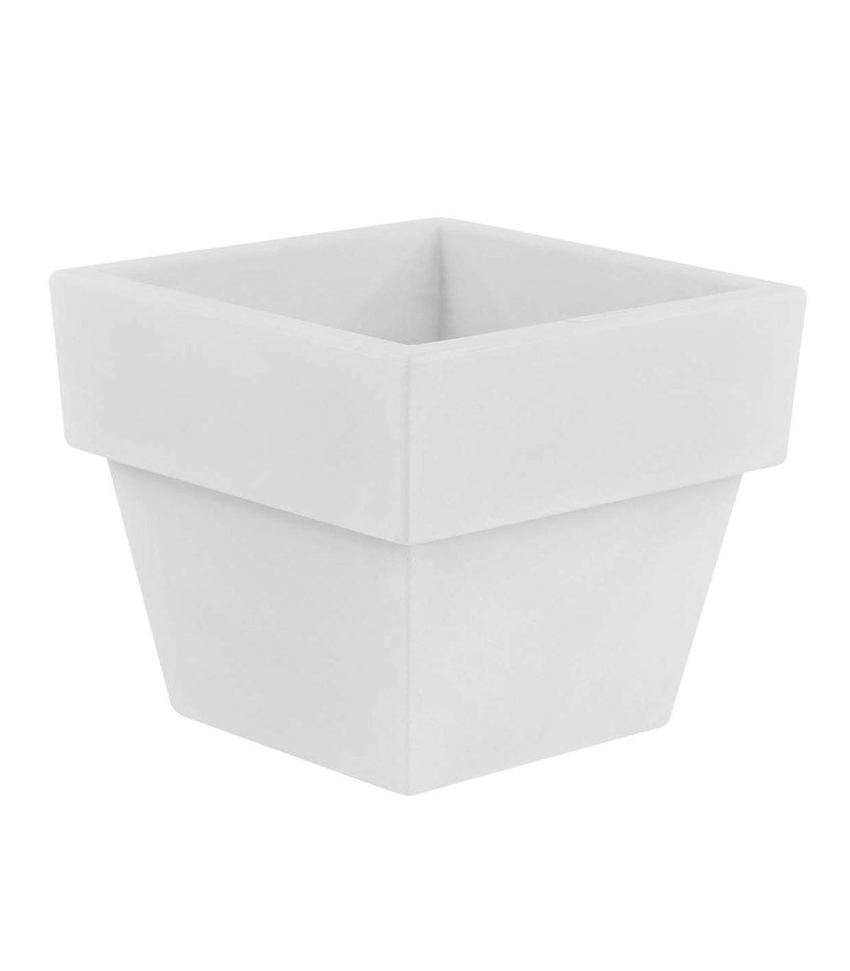 Square Vaso Pot White