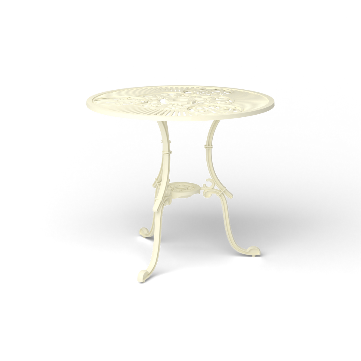 Narcisi Ronde Eettafel, Butter White