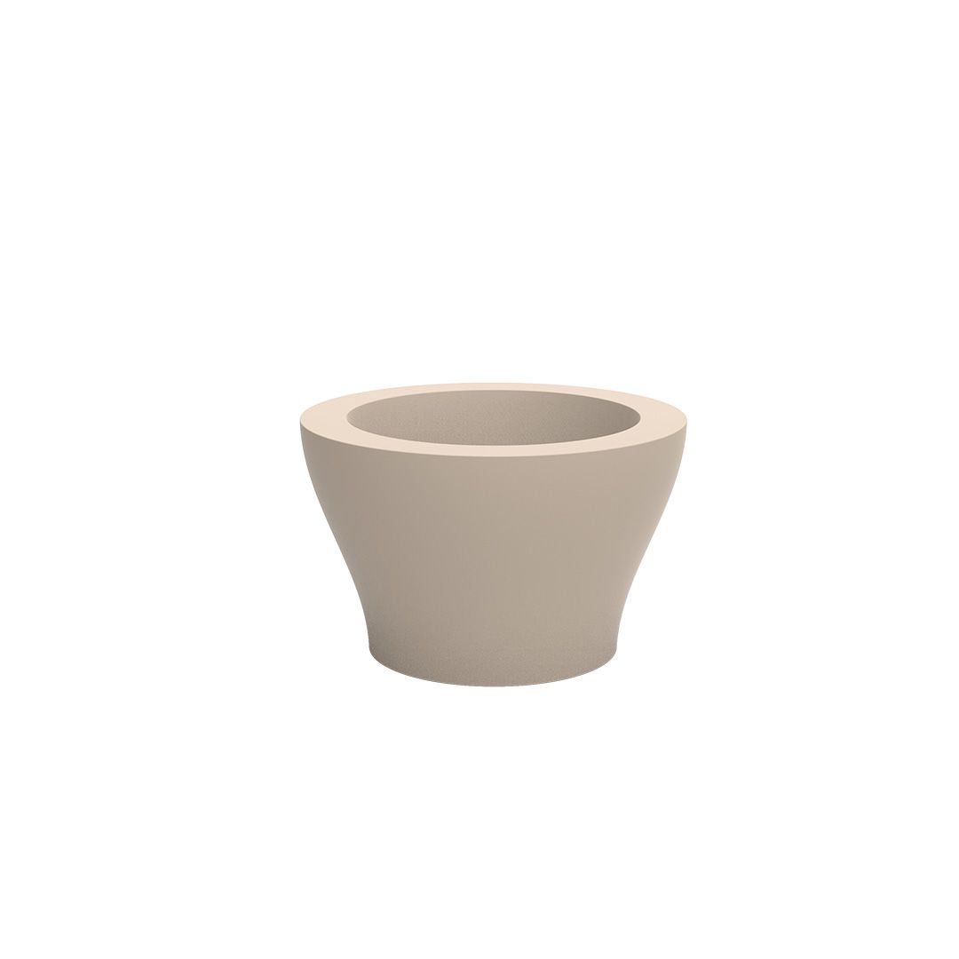 Centro Alto Bloempot Ø120x75 cm Cream