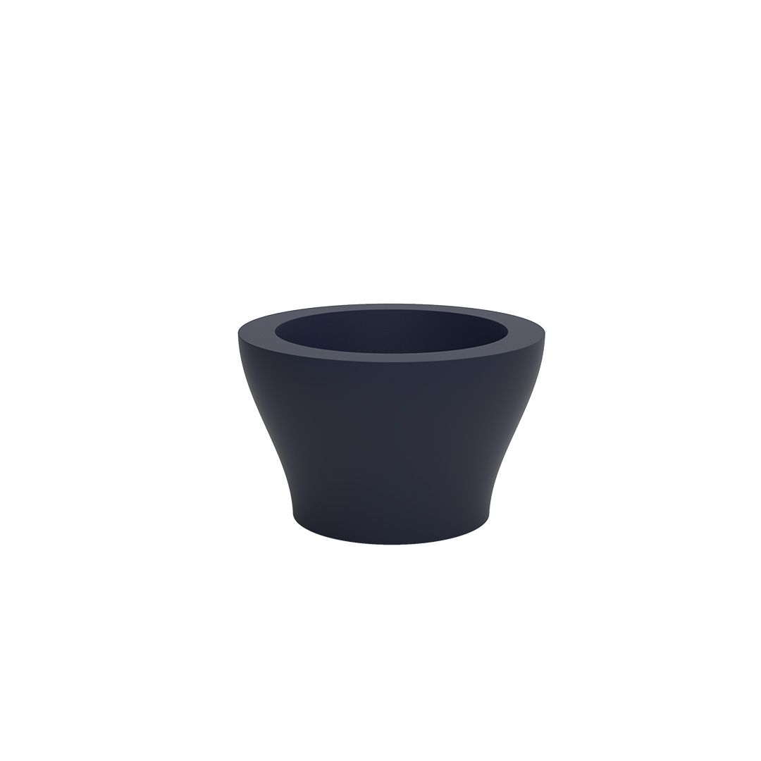 Centro Alto Bloempot Ø120x75 cm Blue
