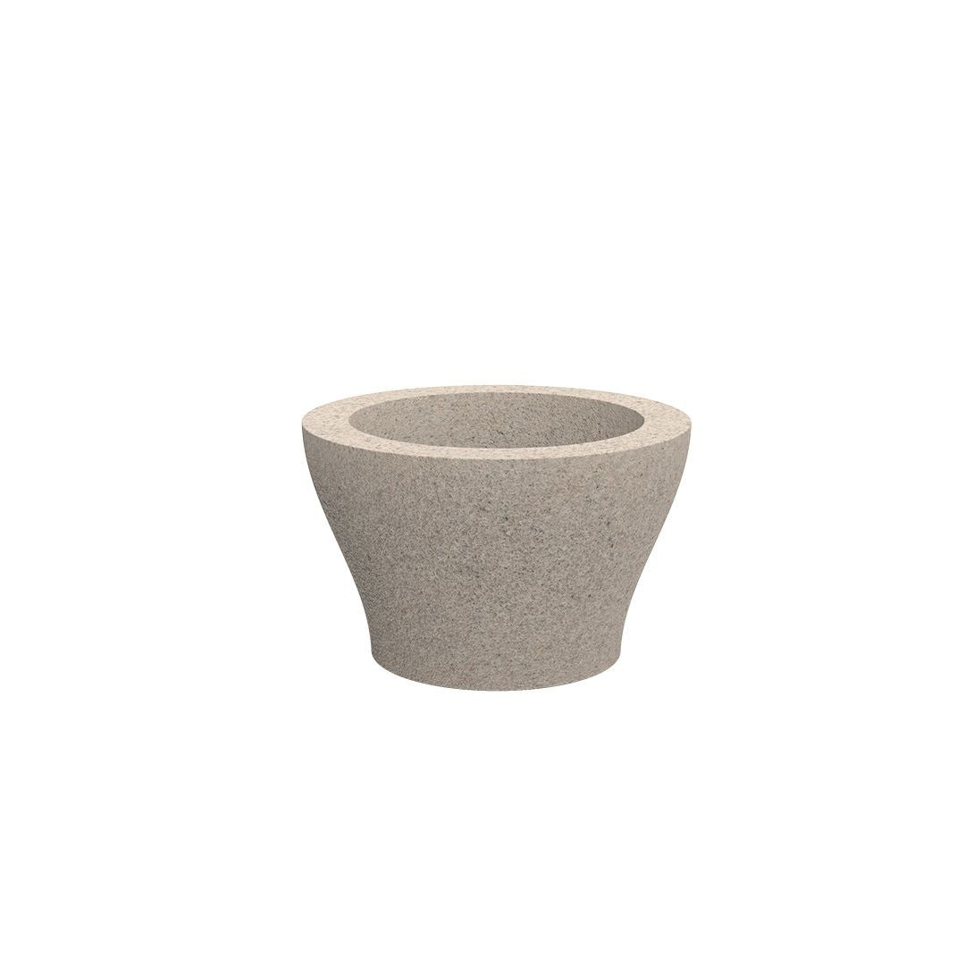Centro Alto Bloempot Ø120x75 cm Cream Granite