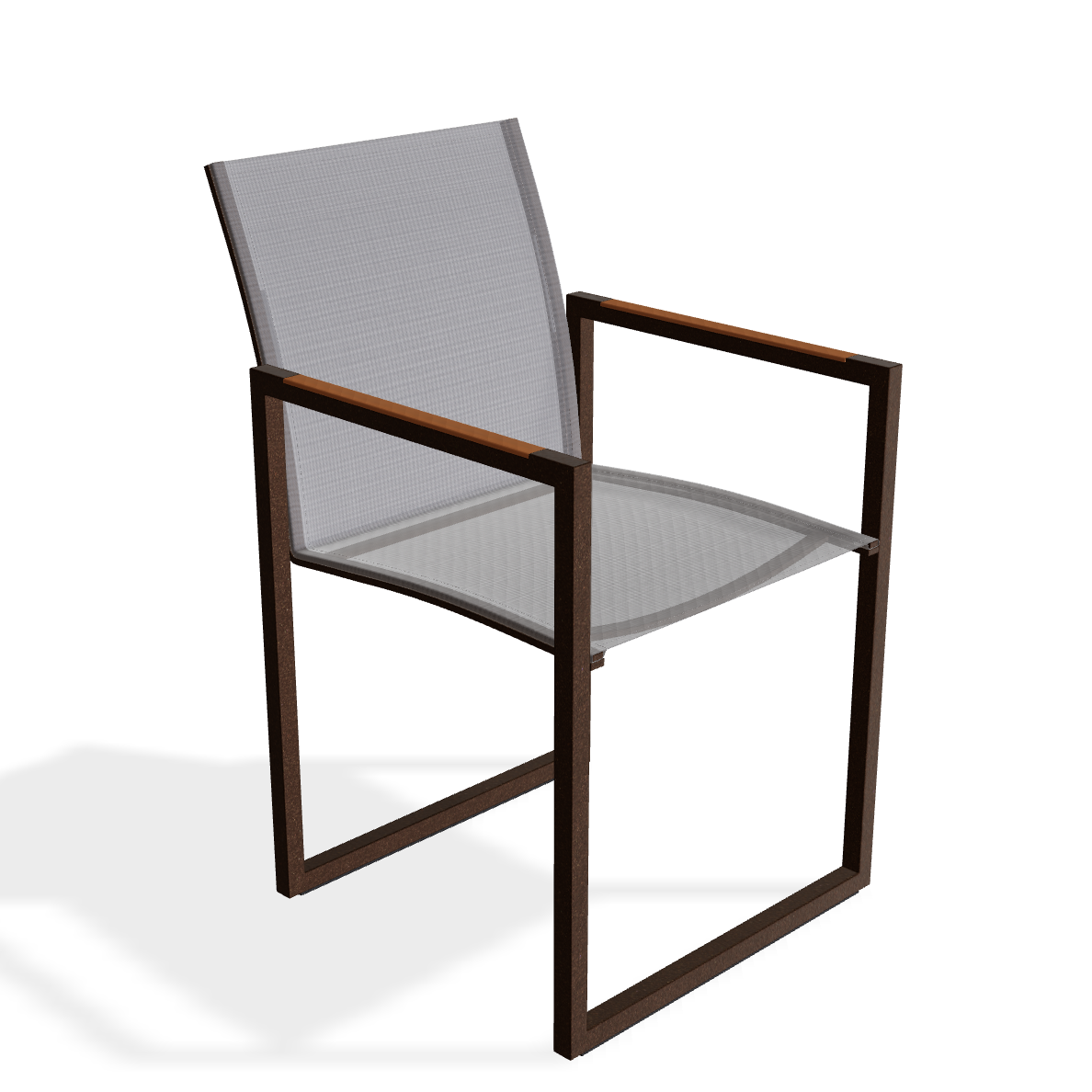 Ninix eetstoel Bronze Graphite