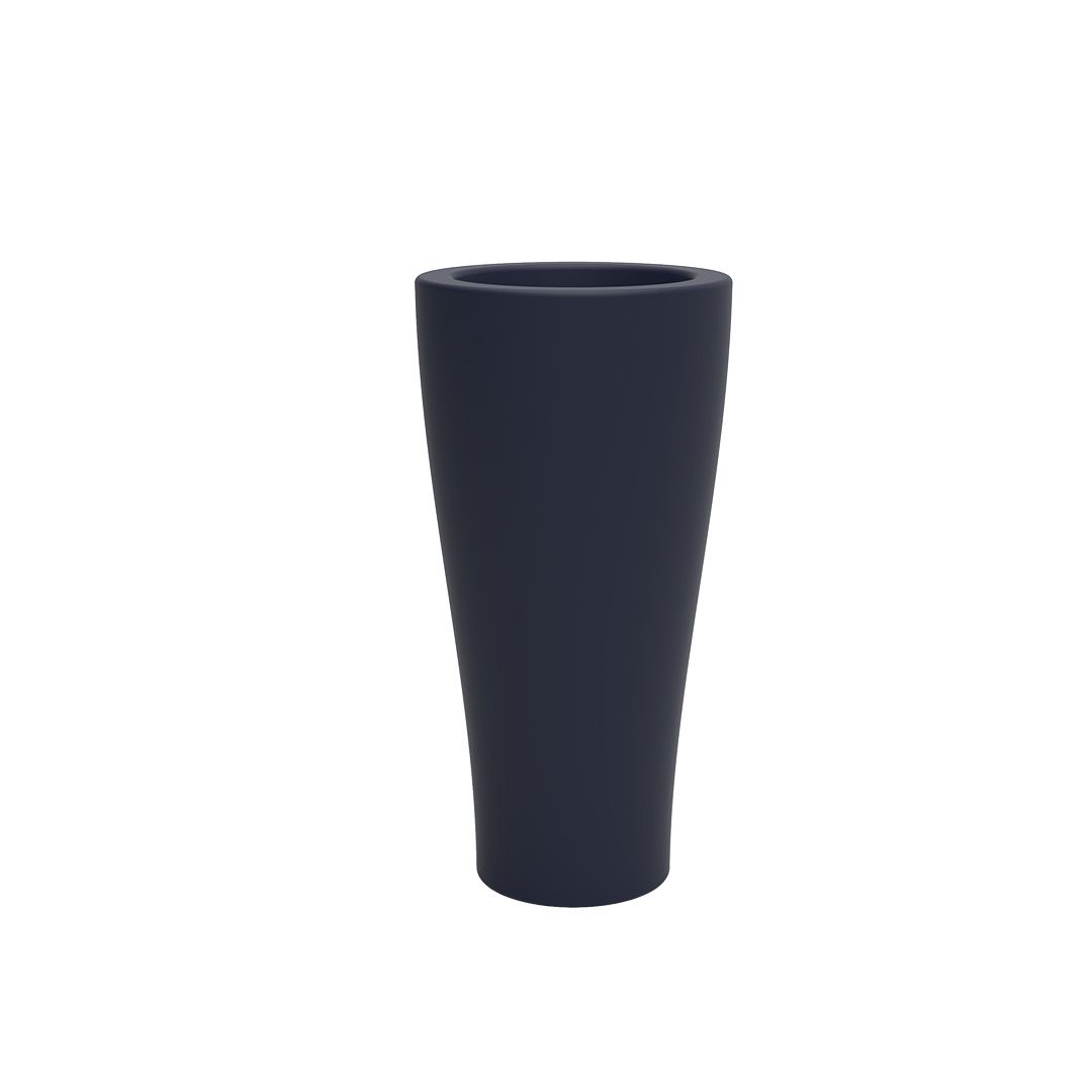 Curvada Nano Bloempot Ø14x28 cm Blue