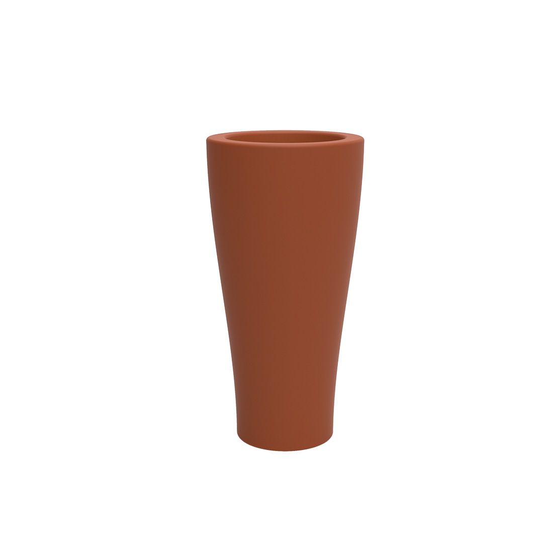 Curvada Nano Bloempot Ø14x28 cm Clay