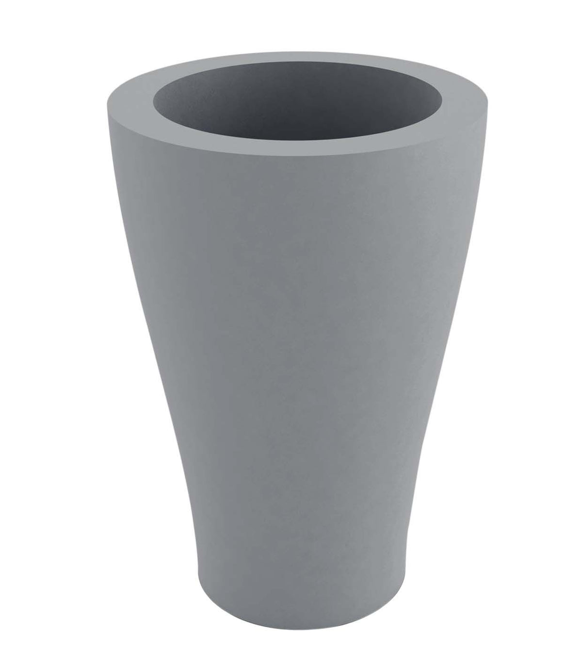 Curvada Nano Bloempot Ø14x28 cm Gray