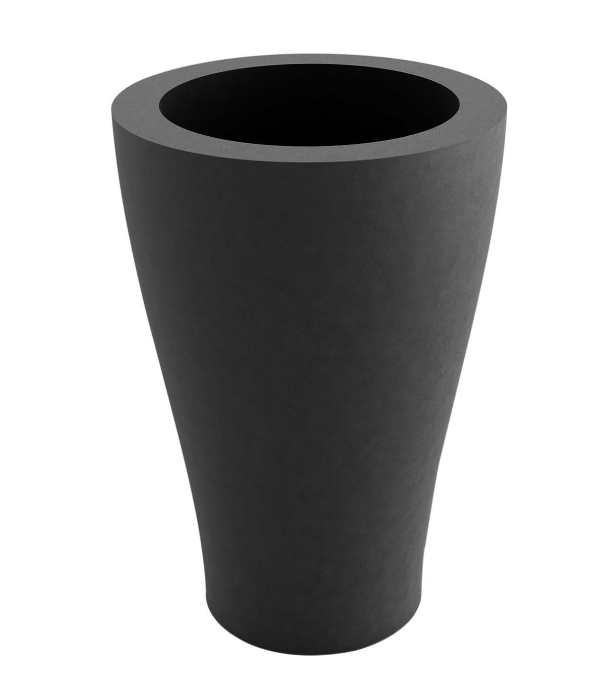 Curvada Nano Bloempot Ø14x28 cm Anthracite