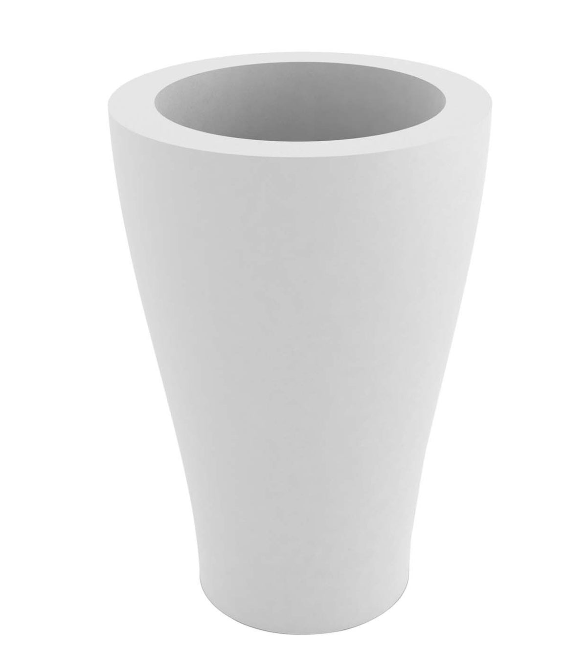 Curvada Nano Bloempot Ø14x28 cm White
