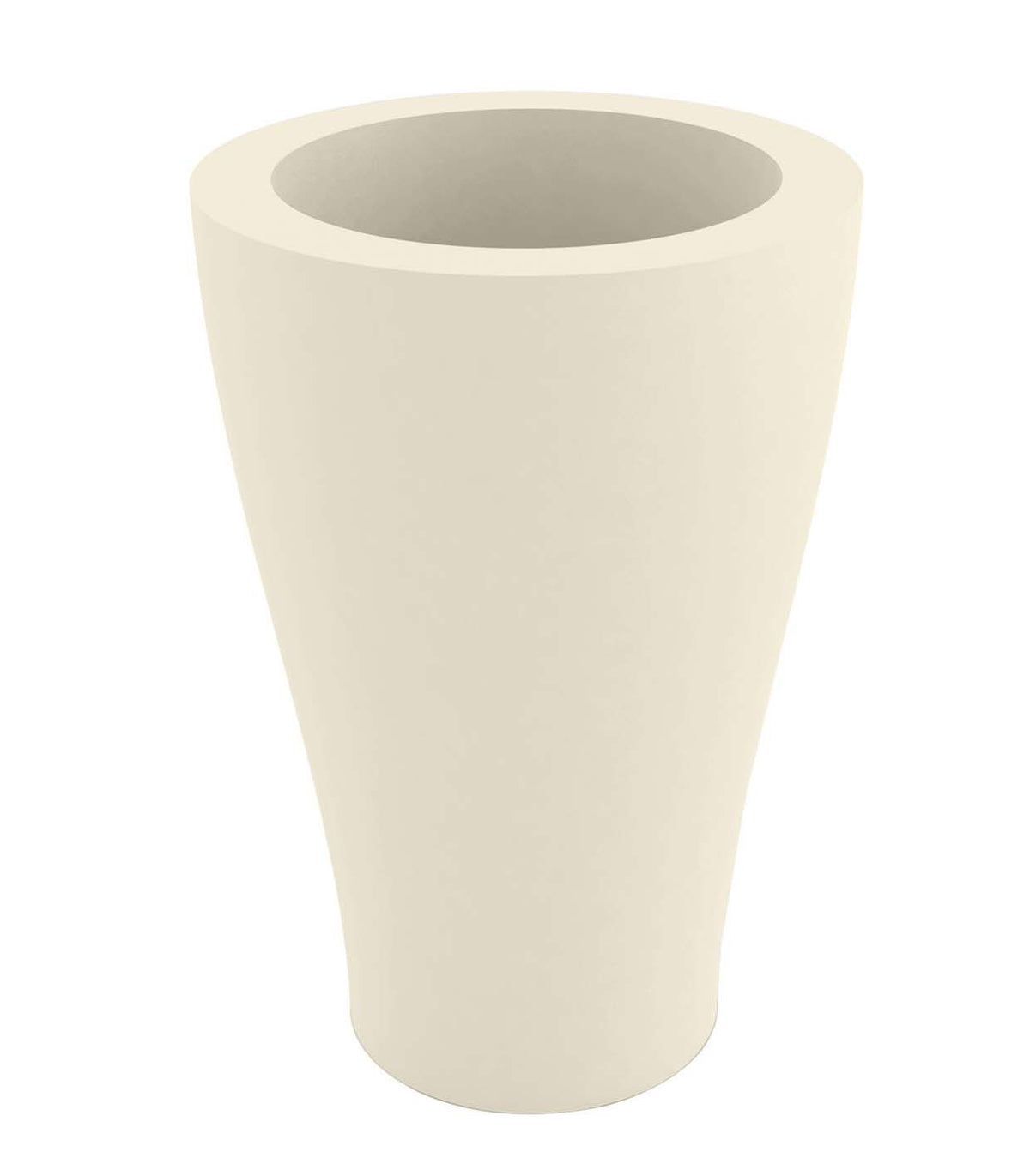 Curvada Nano Bloempot Ø14x28 cm Ecru