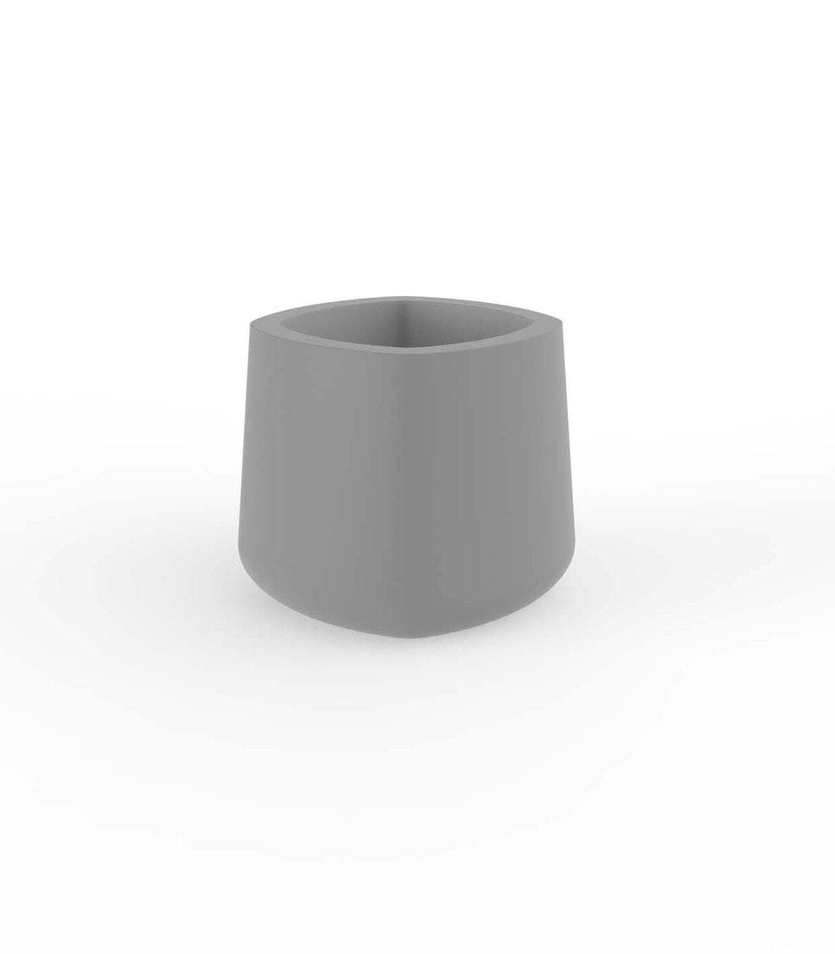 Ulm Square Pot Gray