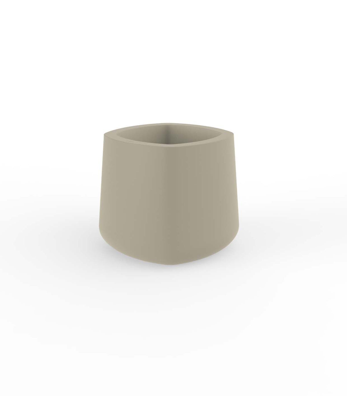 Ulm Square Pot Ecru