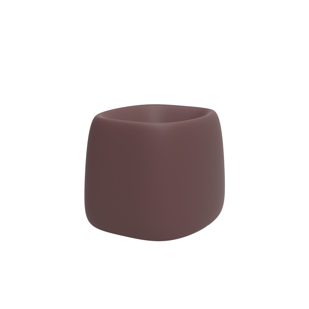 Organic Square Planter Garnet