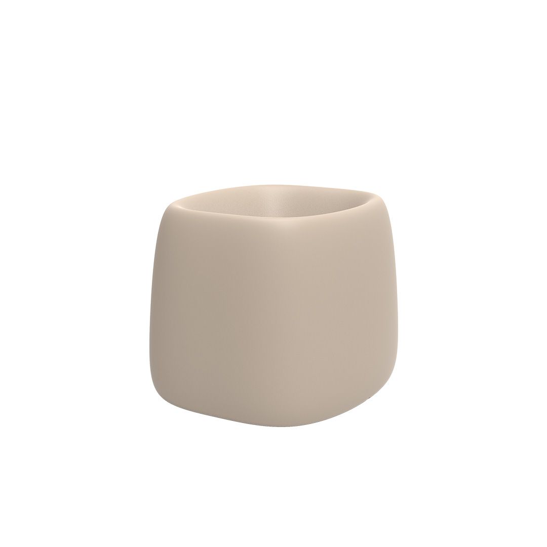 Organic Square Planter Cream