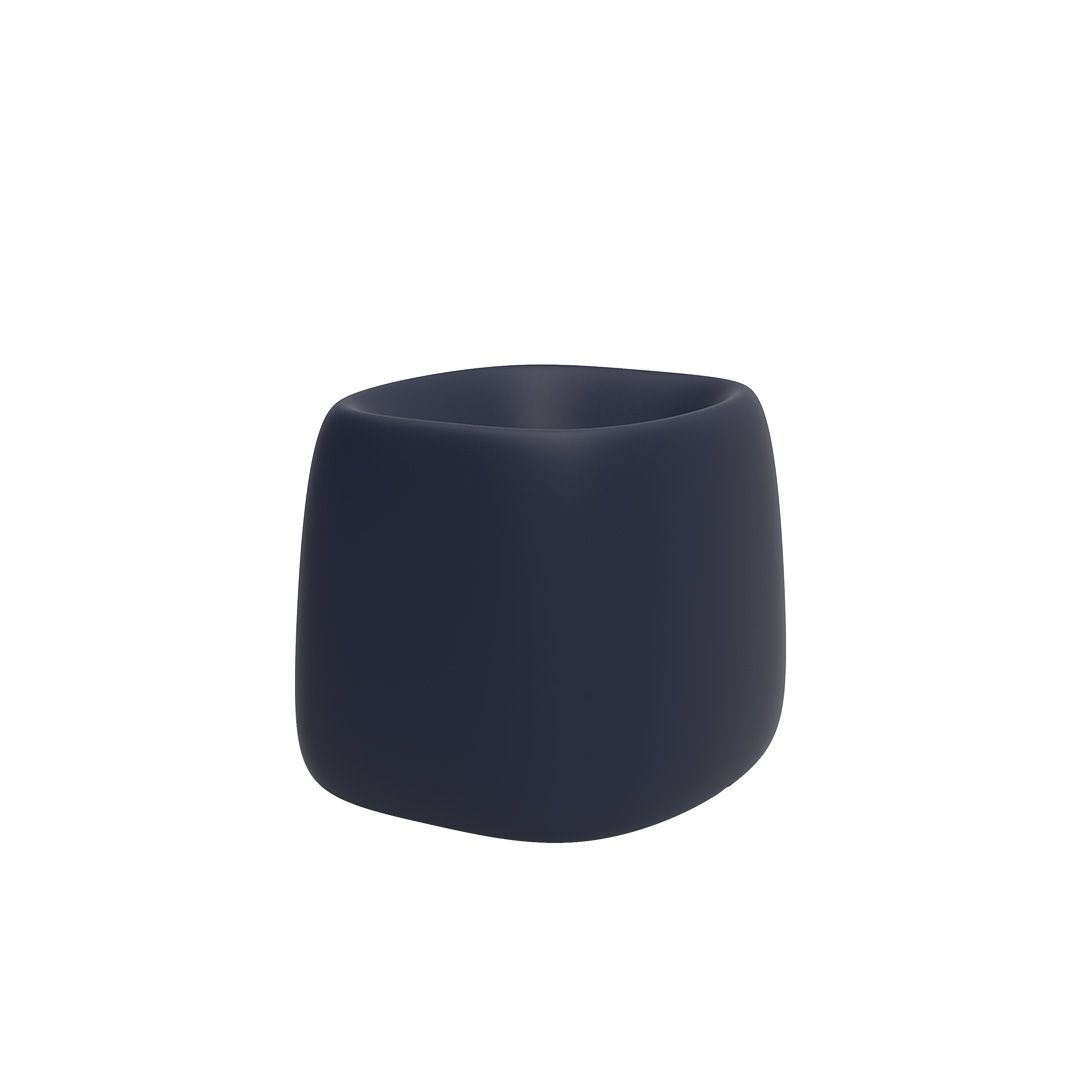 Organic Square Planter Blue