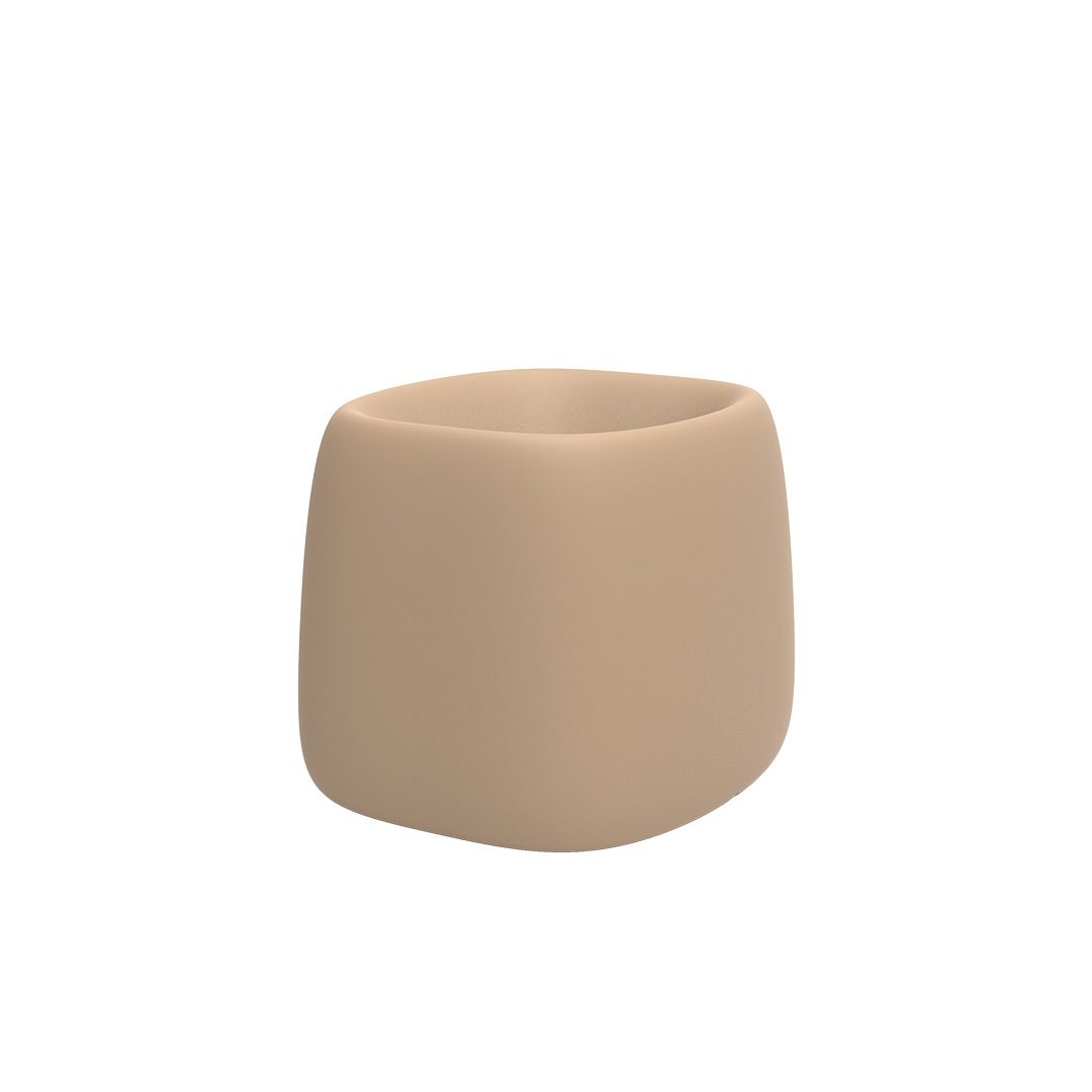 Organic Square Planter Camel