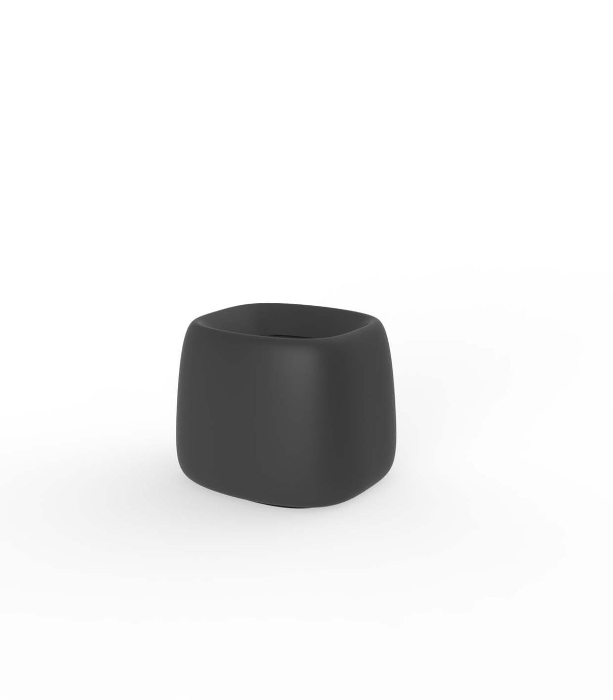 Organic Square Planter Anthracite