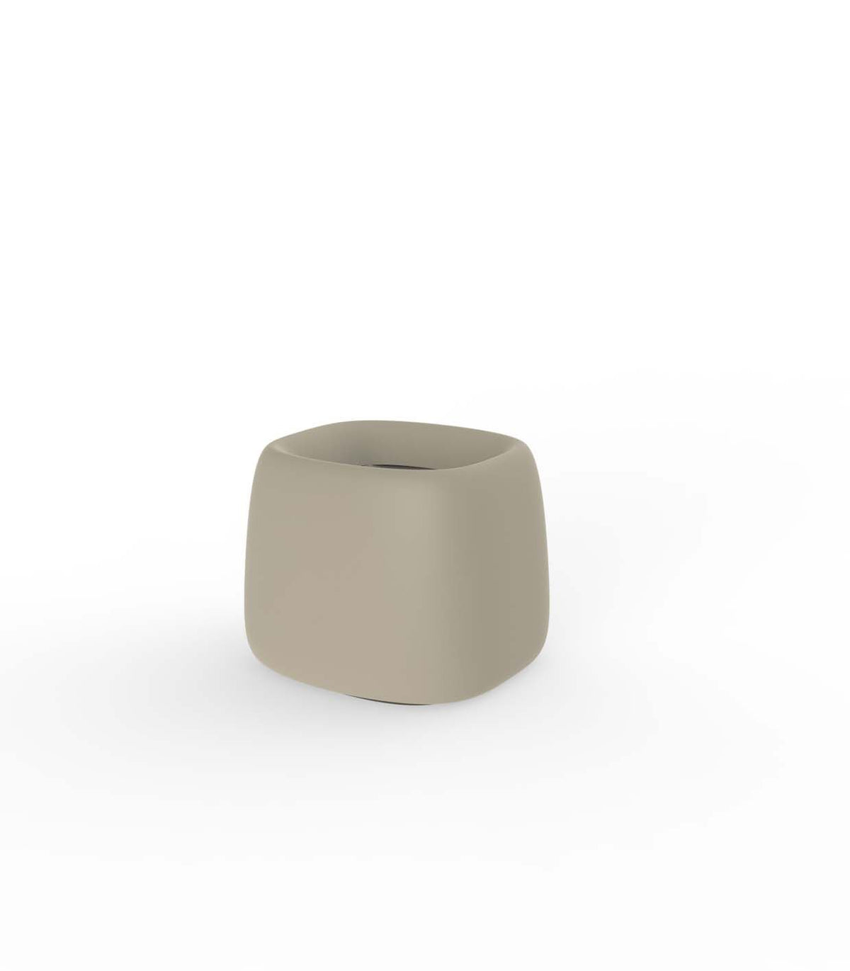 Organic Square Planter Ecru