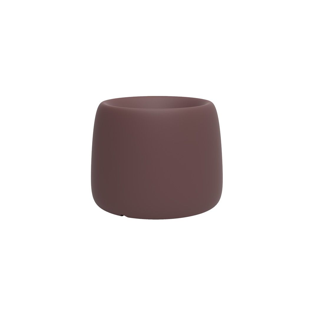 Organic Ronde Bloempot Ø35x27 cm Garnet