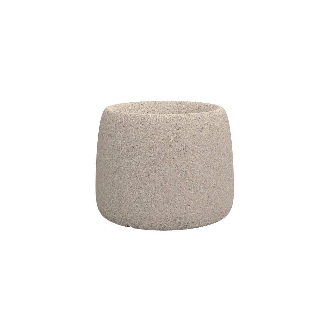 Organic Ronde Bloempot Ø35x27 cm Cream Granite