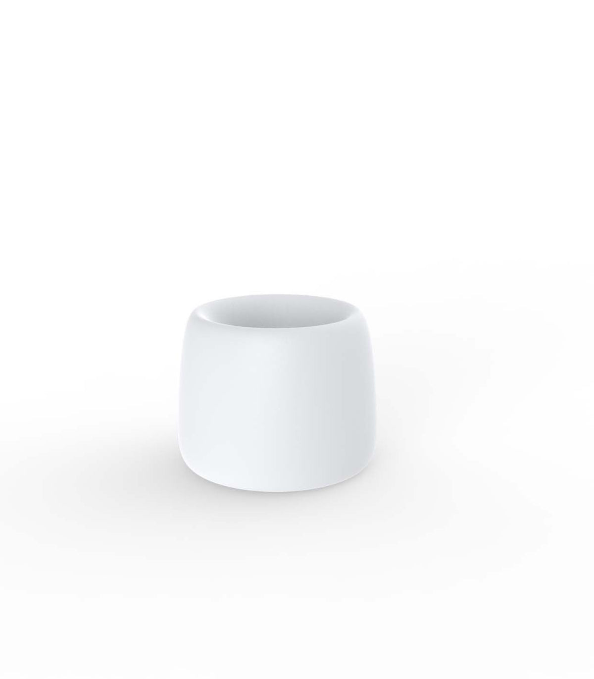 Organic Ronde Bloempot Ø35x27 cm White