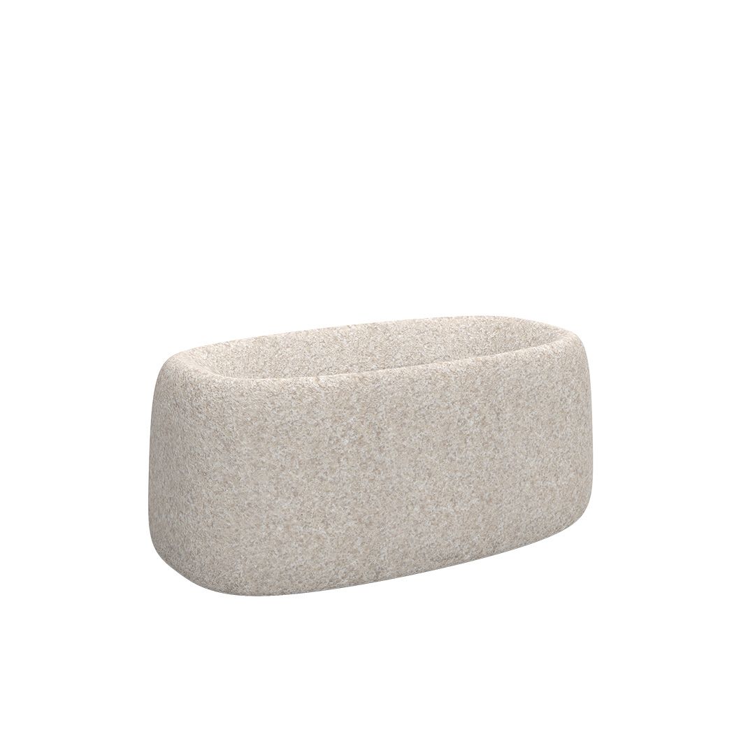 Organic Jardiniere Ecru Granite