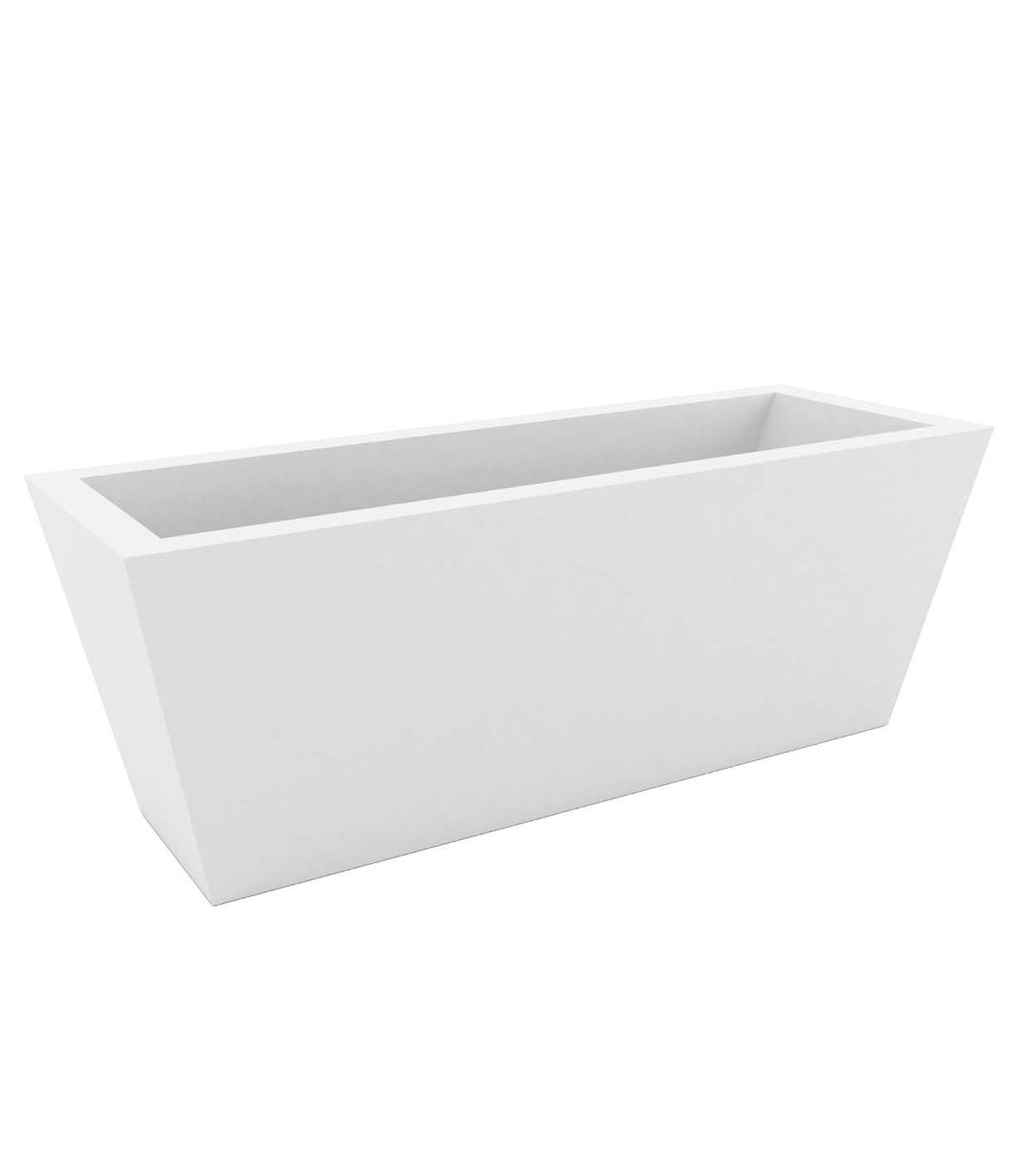 Conic Jardiniere Pot White