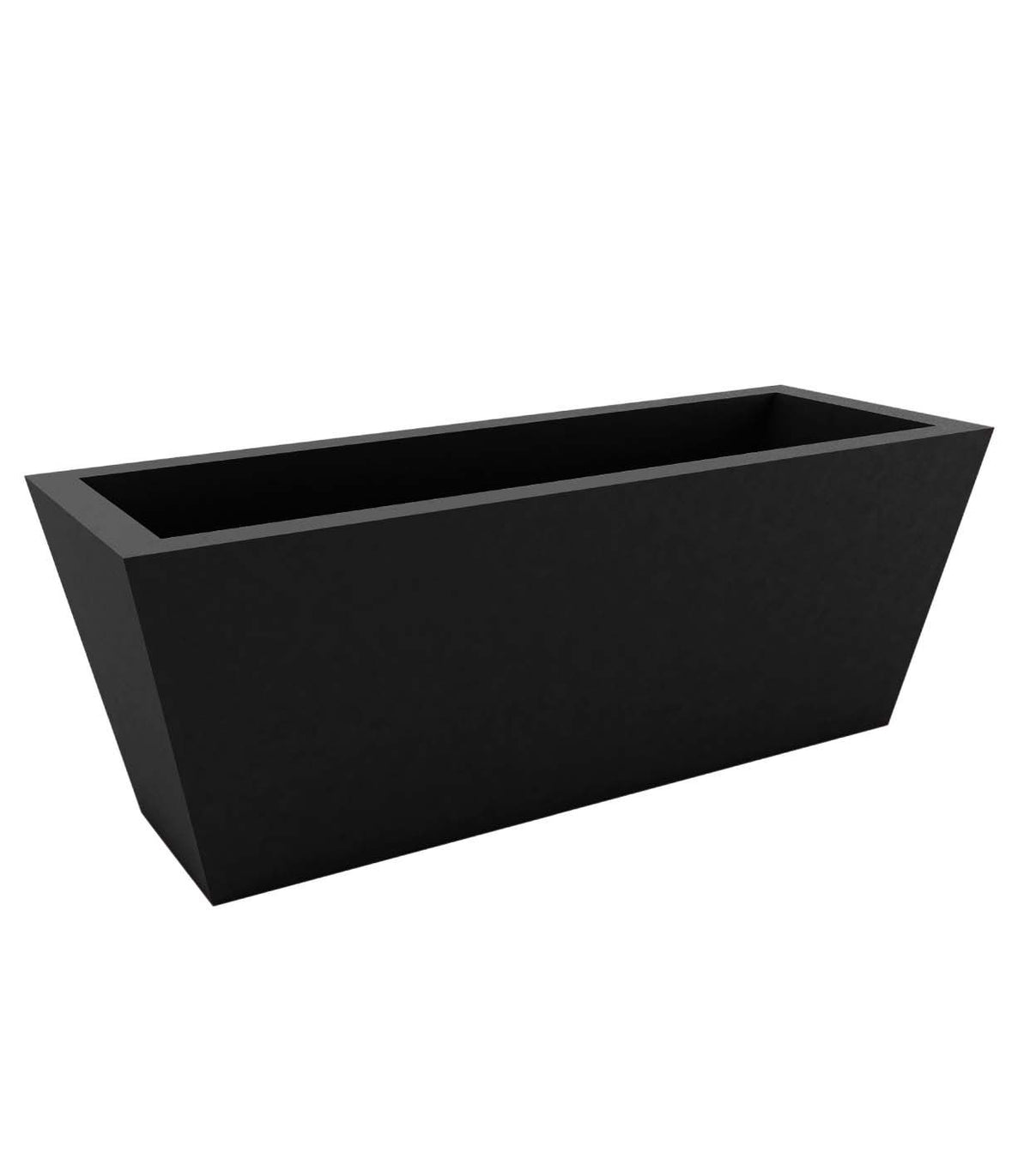 Conic Jardiniere Pot Black