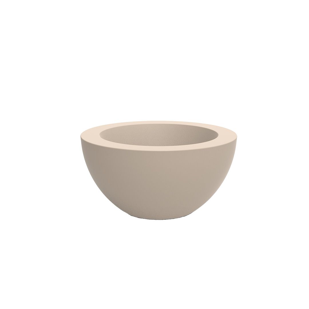 Sfera Bloempot Ø60x30 cm Cream