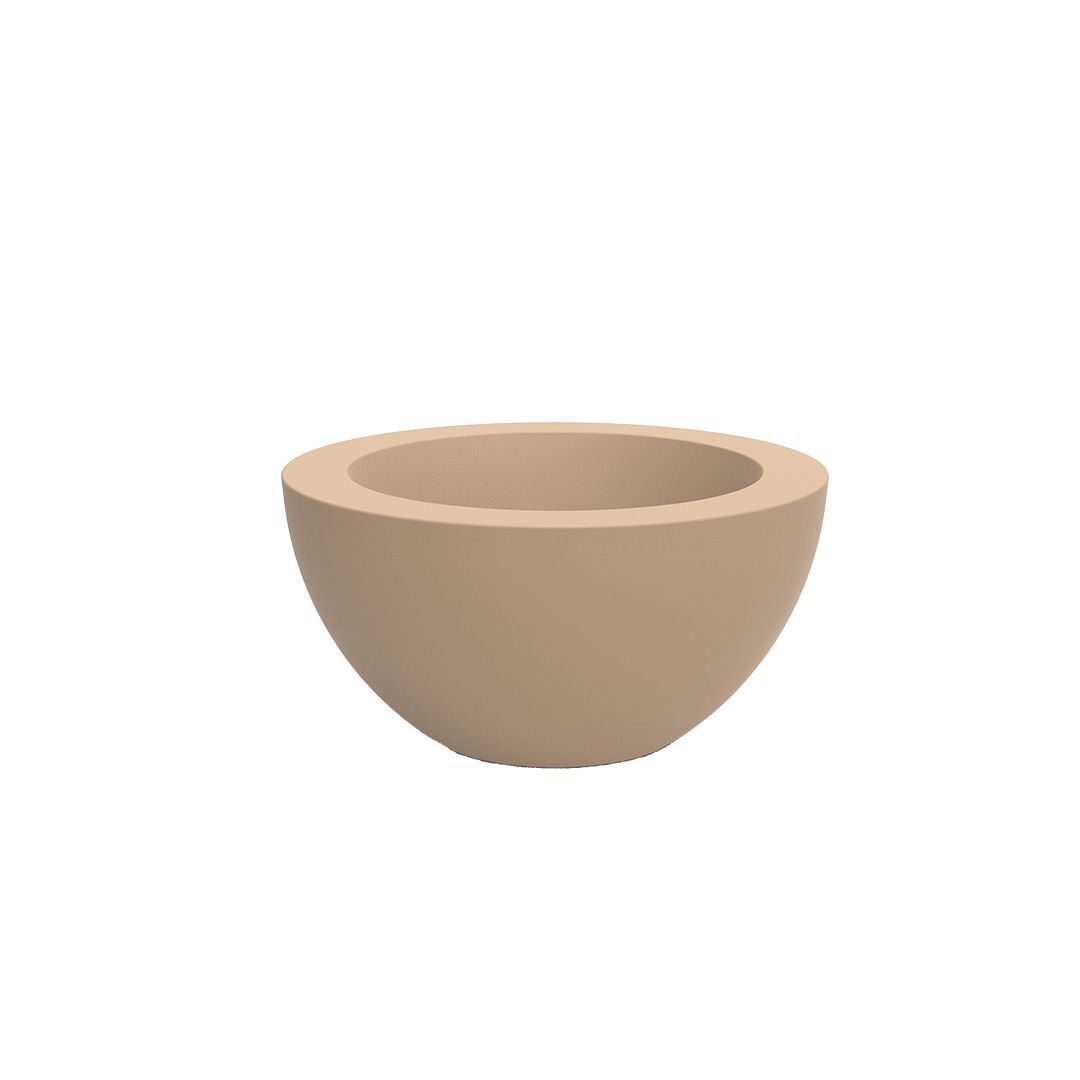 Sfera Bloempot Ø60x30 cm Camel