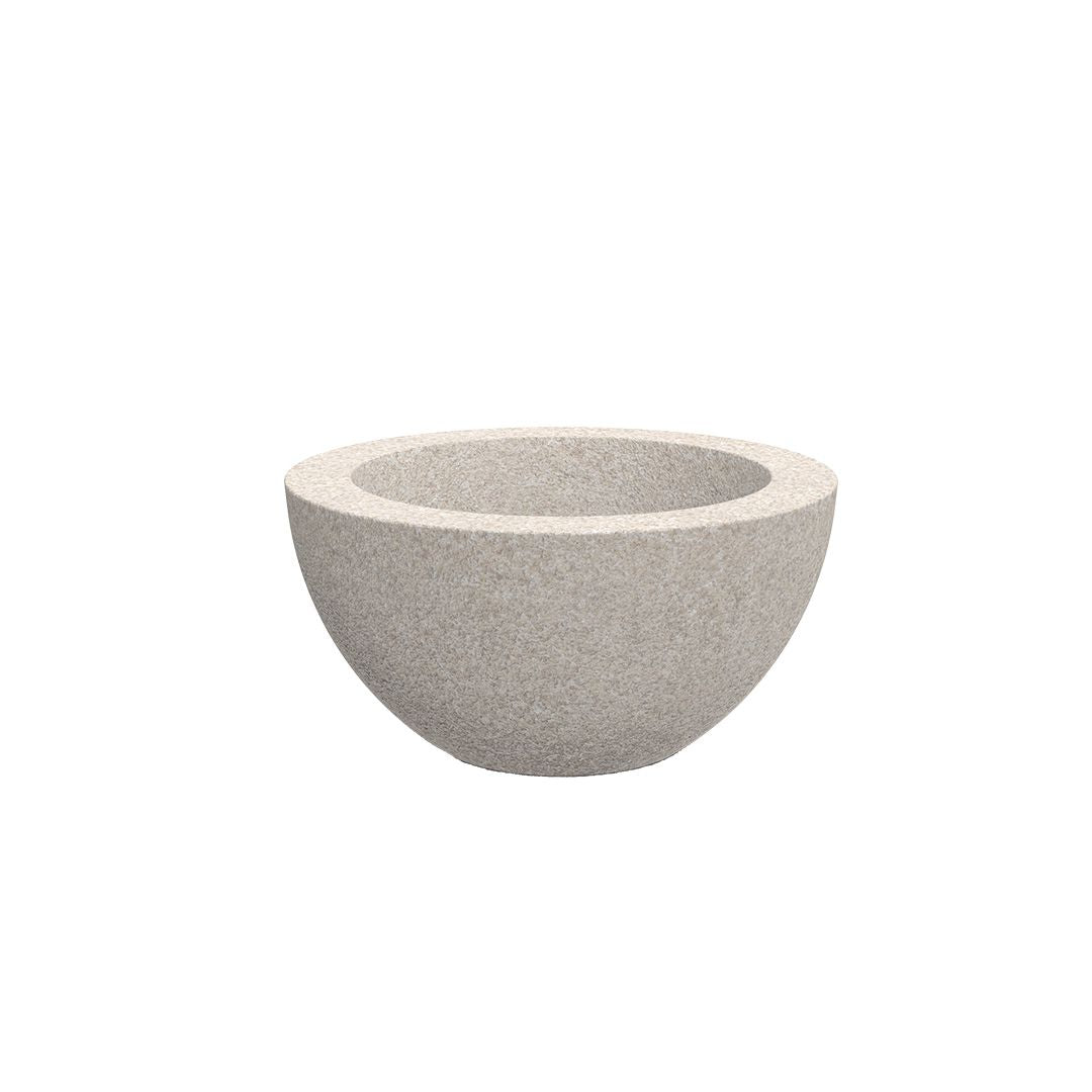 Sfera Bloempot Ø60x30 cm Ecru Granite