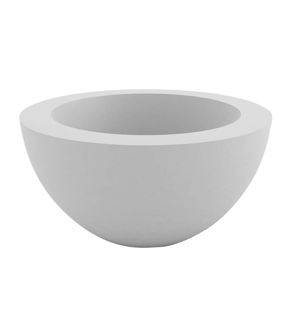Sfera Bloempot Ø60x30 cm White