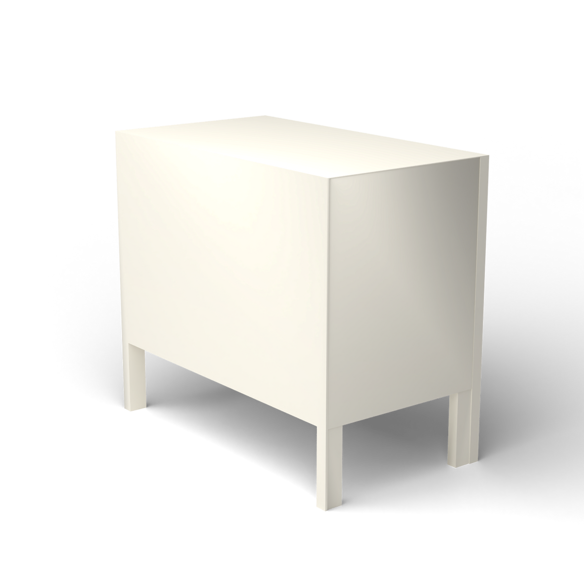 Ninfea Dressoir, 90 × 51 × h 80 cm, Antique White