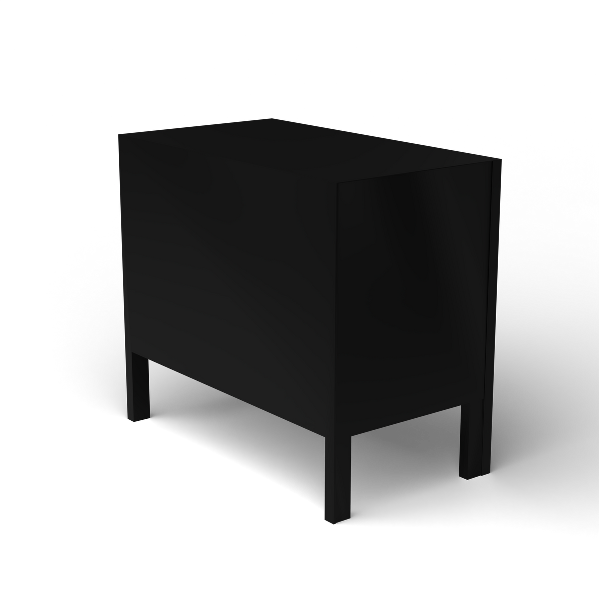 Ninfea Dressoir, 90 × 51 × h 80 cm, Black