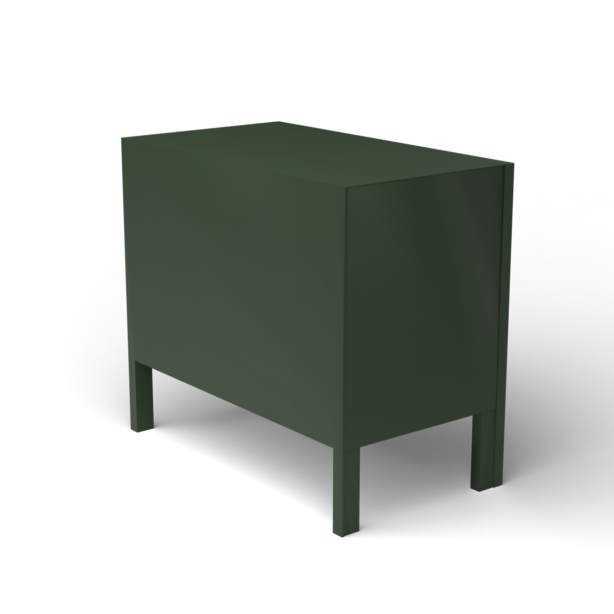 Ninfea Dressoir, 90 × 51 × h 80 cm, Bottle Green