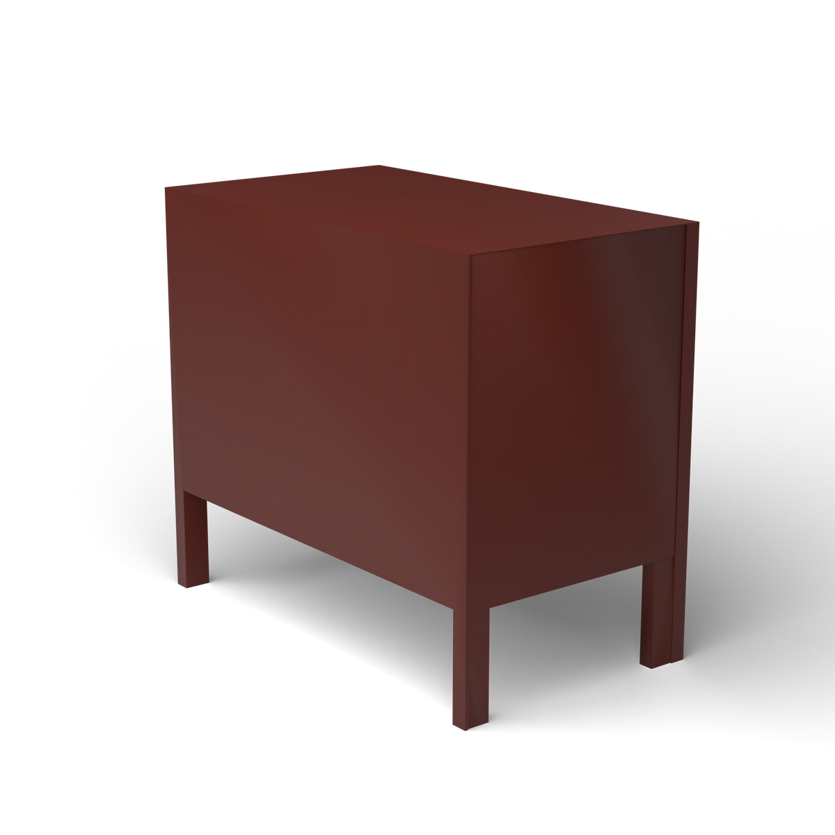 Ninfea Dressoir, 90 × 51 × h 80 cm, Chestnut Brown
