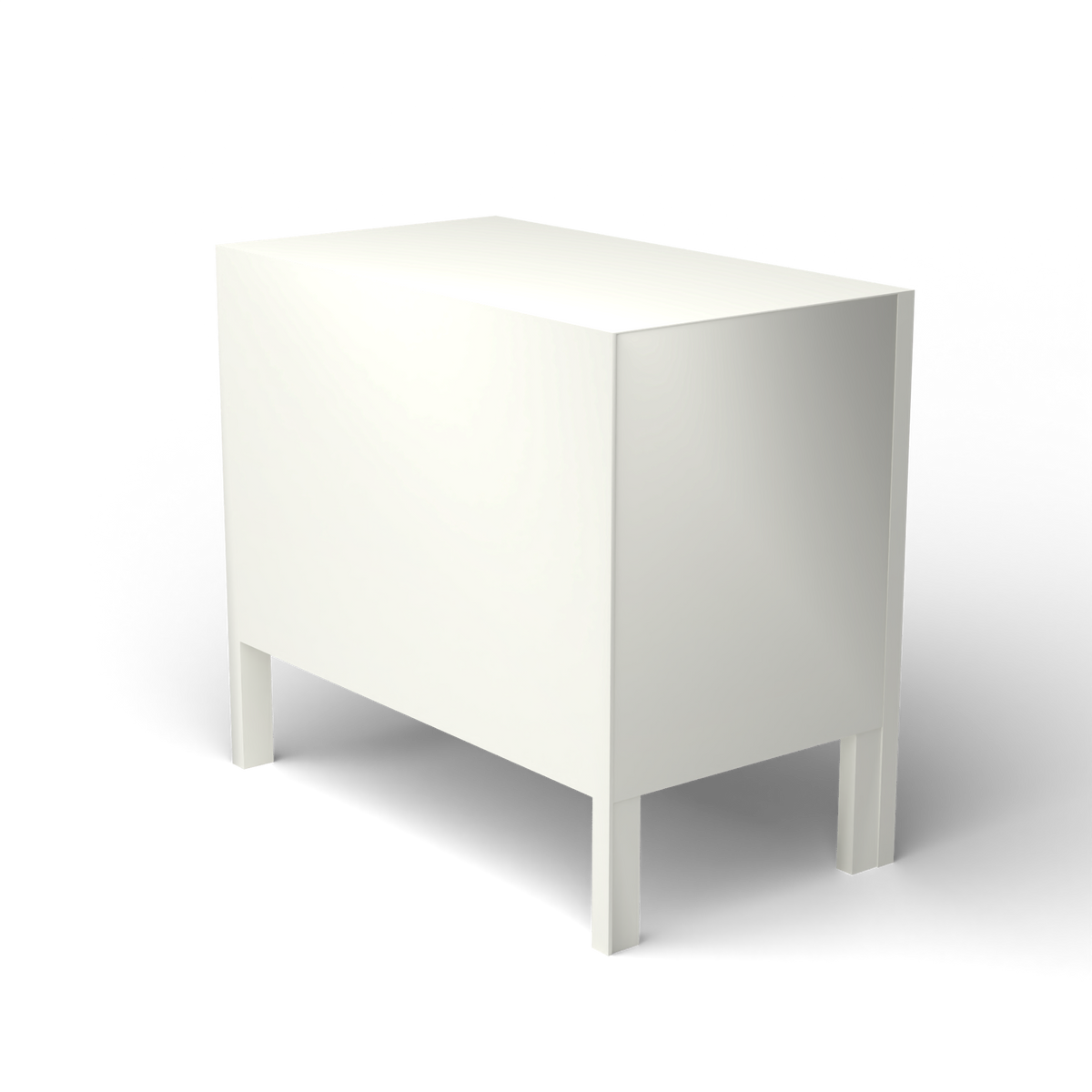 Ninfea Dressoir, 90 × 51 × h 80 cm, White